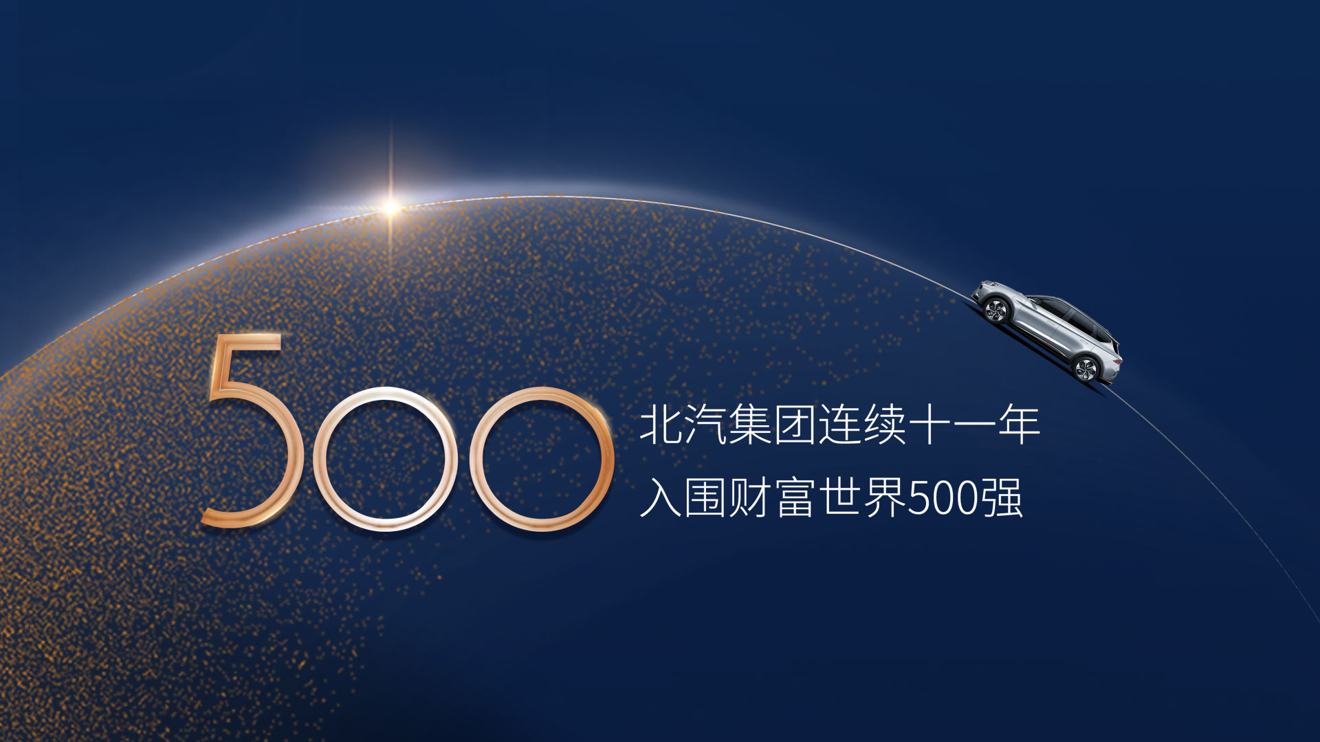 北汽世界五百强宣传