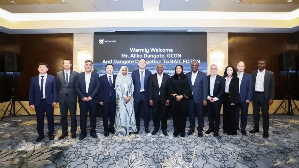 BAIC开门红 | 北汽福田为非洲尼日利亚丹格特集团交付千台订单