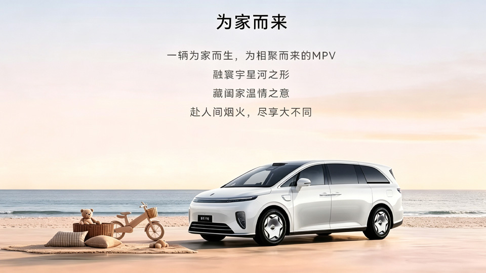 BAIC上新 | 享界 V8 家庭智慧旗舰MPV，为家而来！
