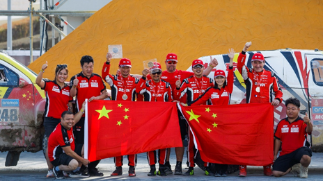 Three times in the Dakar Rally, BAIC ORV team again created historical resul...