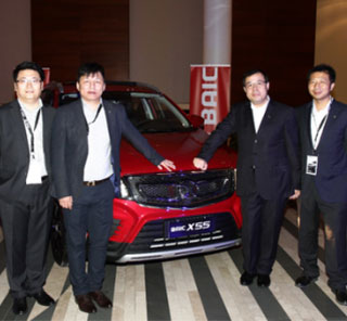 BAIC’s SUV model X55 forges into Chile